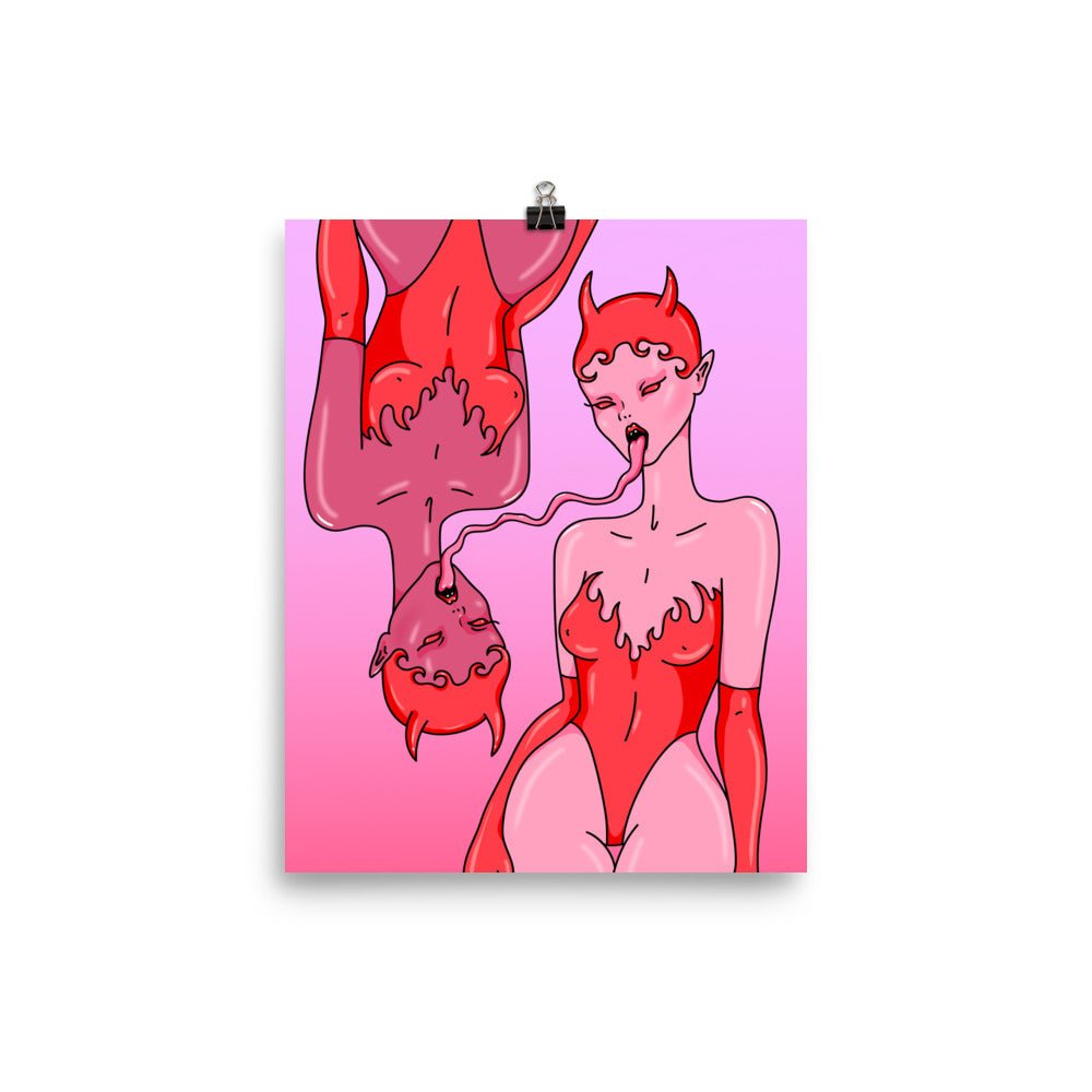 Demon Girls Poster - Blades For Babes - Home Decor - 6