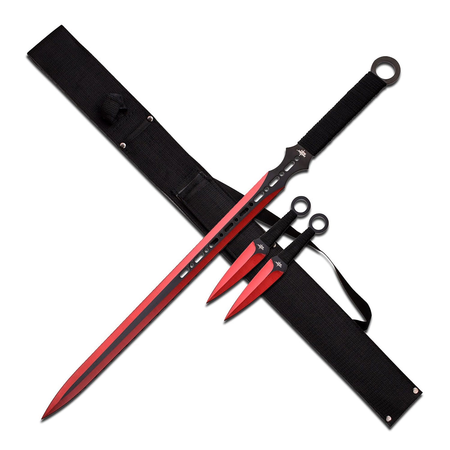 Kurenai Sword & Throwers Set - Blades For Babes Fixed Blade