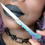 Folding Key Knife - Rainbow - Blades For Babes - Pocket Knife - 2