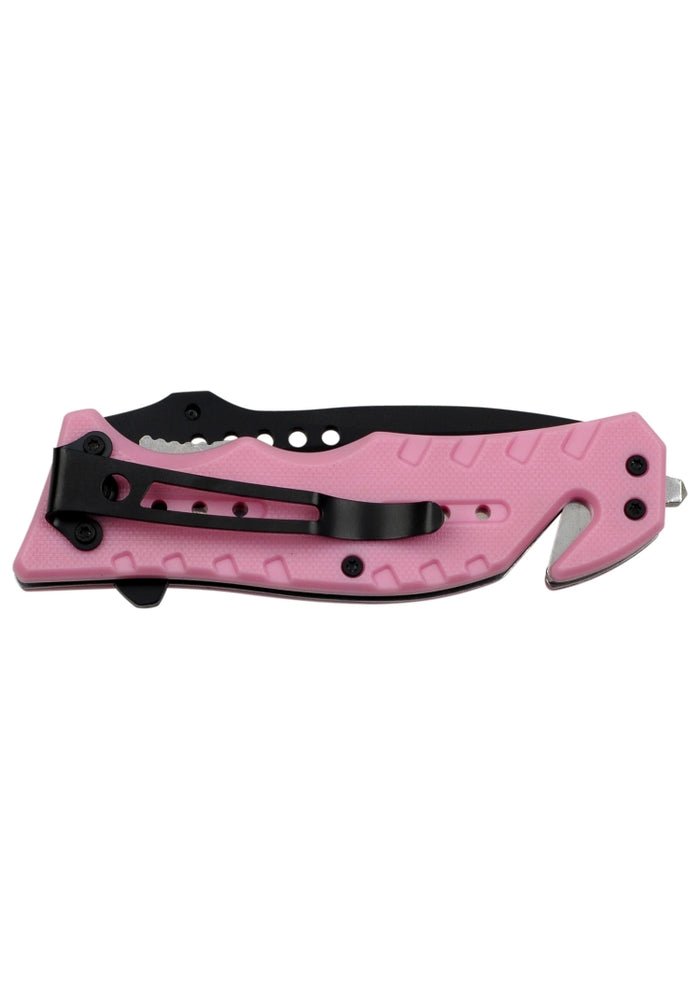 Pink Skull Crusher Knife - Blades For Babes - Spring Assisted - 3