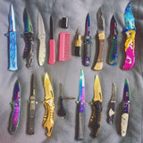 Gold Dust Woman Knife - Blades For Babes Spring Assisted