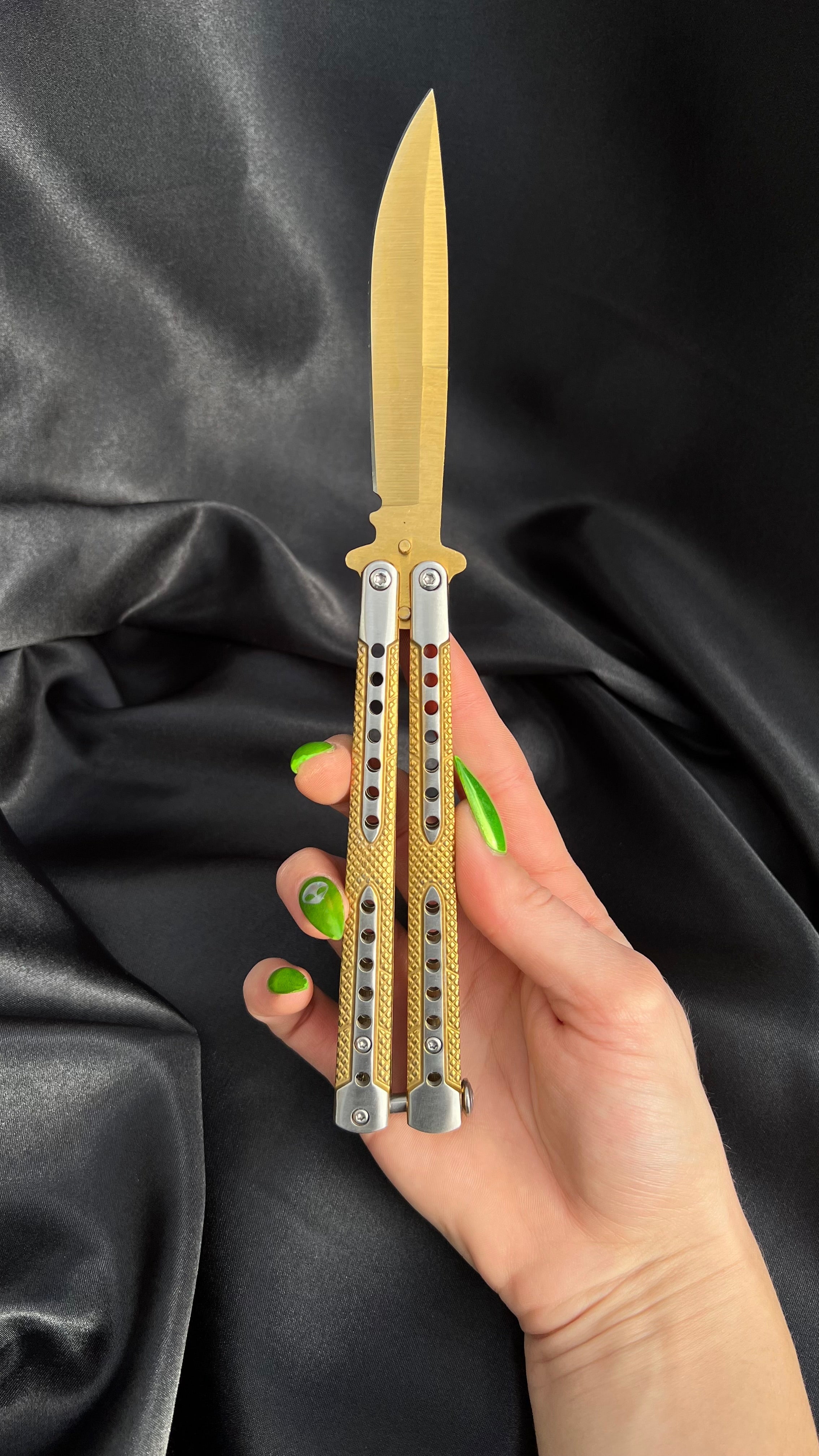 Halcyon Butterfly Knife - Blades For Babes - Butterfly Blade - 6