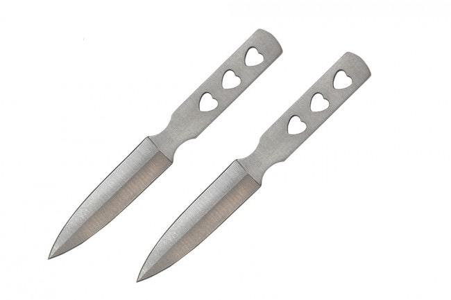 Heart Throb Throwing Knives - Blades For Babes Throwers