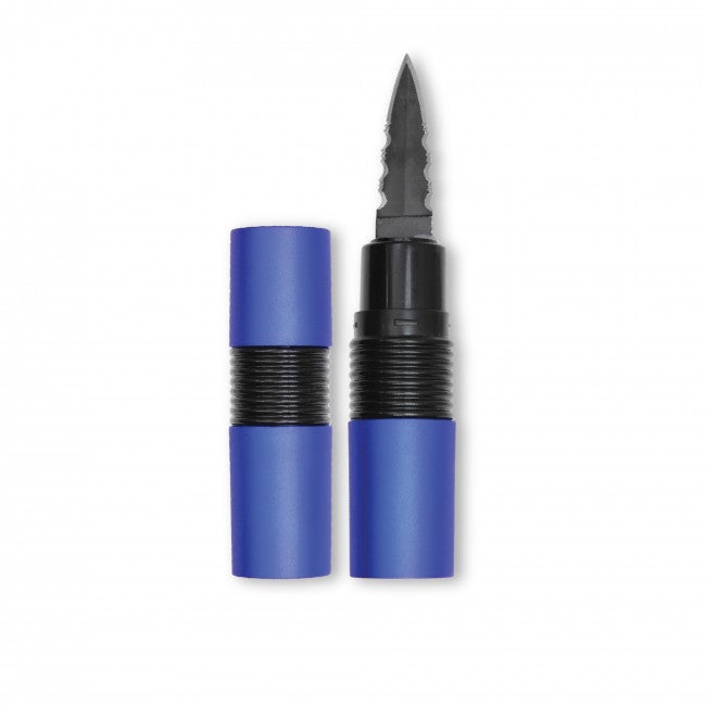 High Priestess Lipstick Knife - Blue - Blades For Babes - Fixed Blade - 4