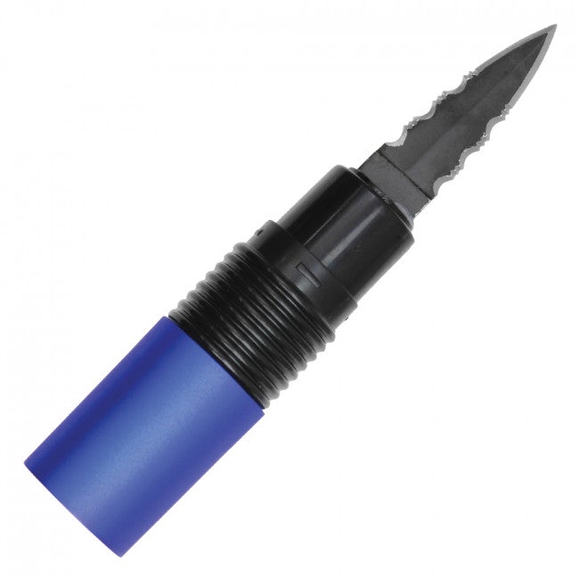 High Priestess Lipstick Knife - Blue - Blades For Babes - Fixed Blade - 2