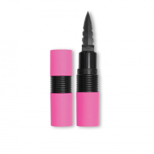 High Priestess Lipstick Knife - Pink - Blades For Babes Fixed Blade