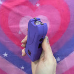 High Voltage Stun Gun - Purple - Blades For Babes - Accessory - 3
