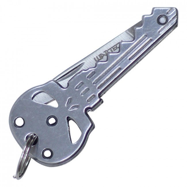 Silver Skull Key Knife - Blades For Babes - Pocket Knife - 2