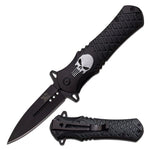 Punish Skull Spring Assisted Knife - Blades For Babes - Spring Assisted - 1