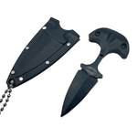 Black Dagger Necklace - Blades For Babes - Fixed Blade - 2