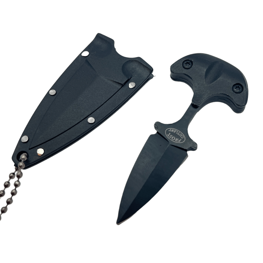 Black Dagger Necklace - Blades For Babes - Fixed Blade - 2