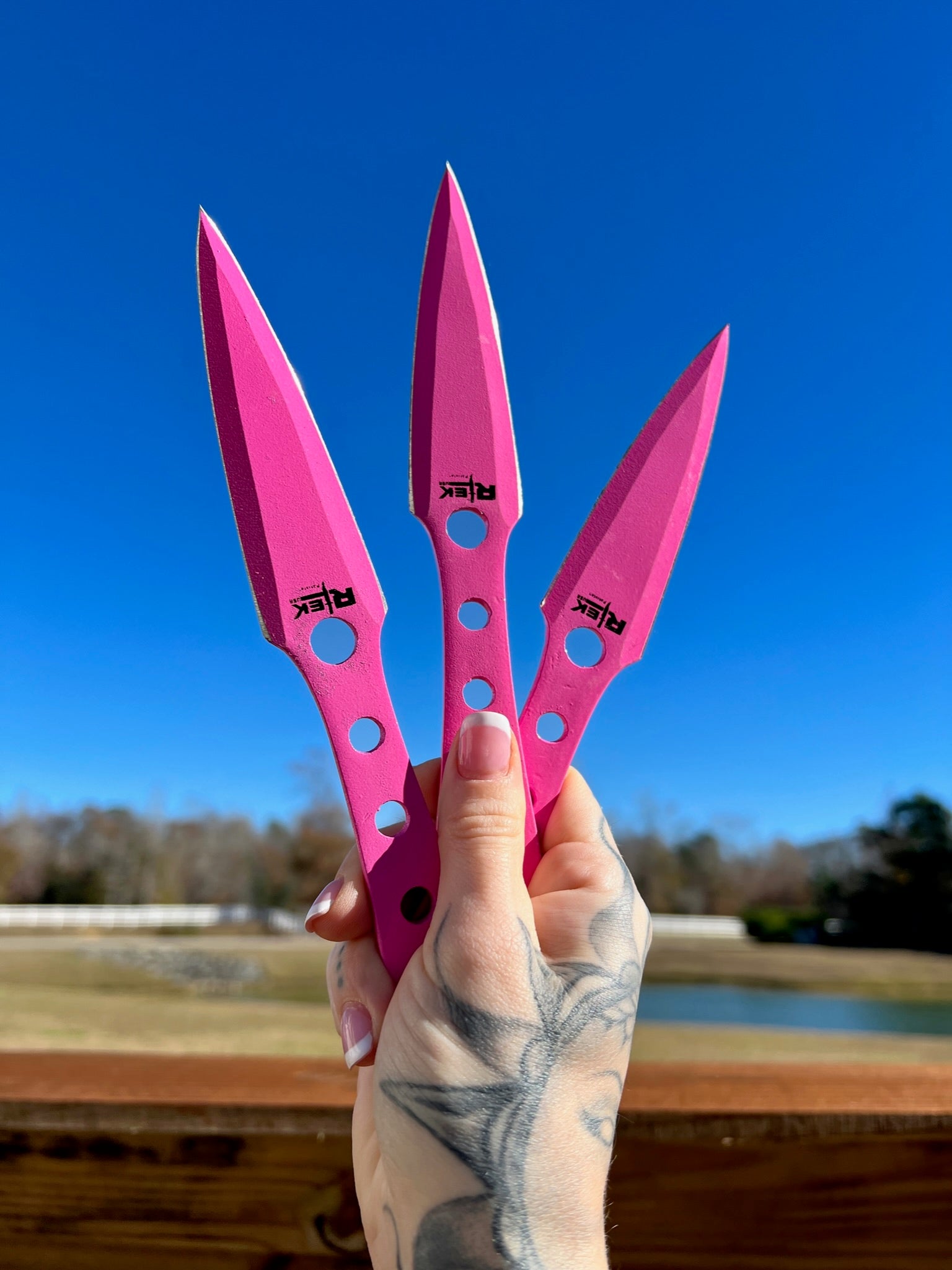 Electra Throwing Knife Set - Blades For Babes - Throwers - 4