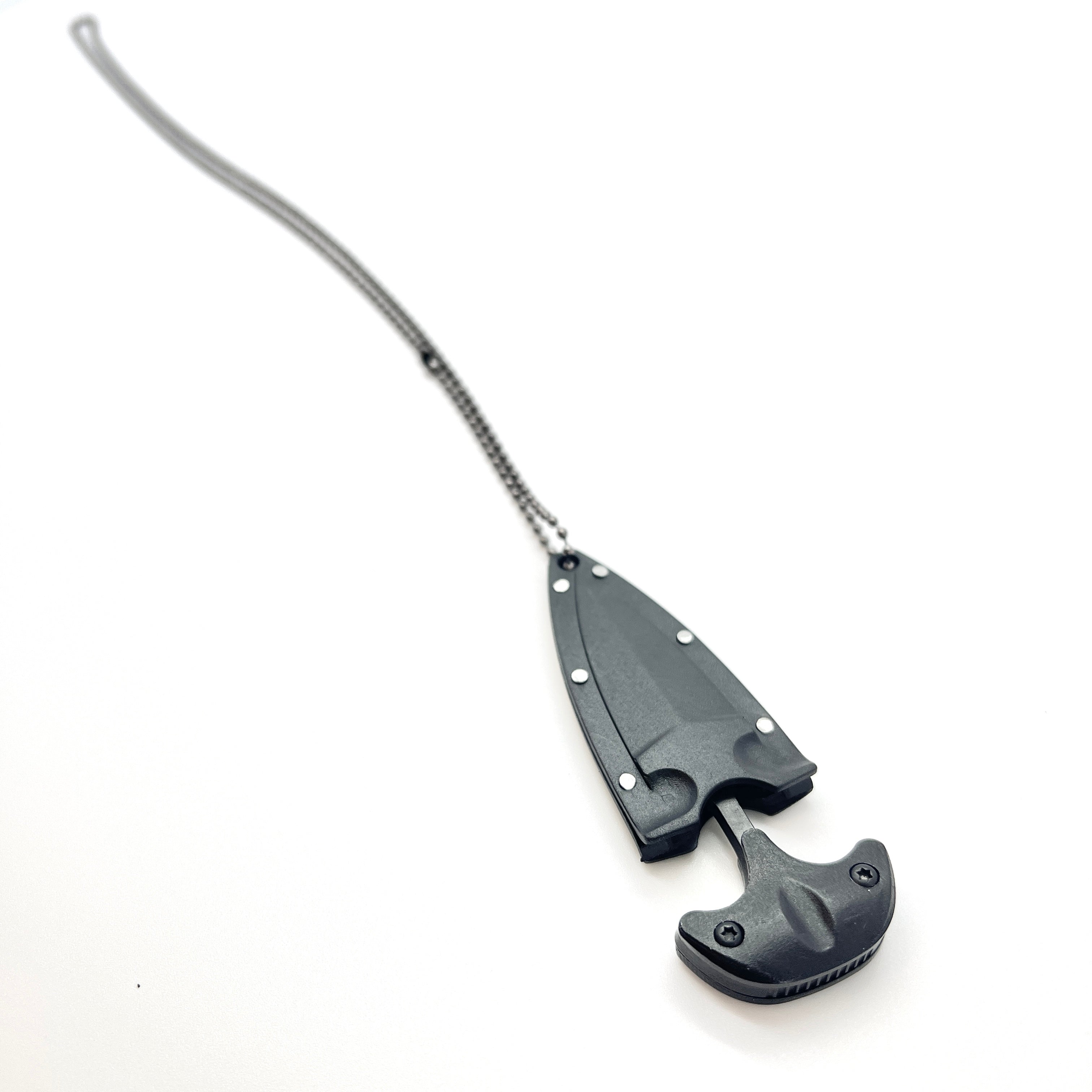 Black Dagger Necklace - Blades For Babes - Fixed Blade - 3