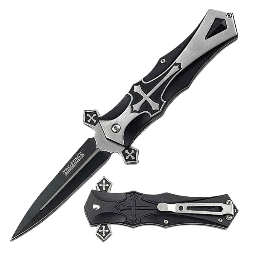 Forgive Me Father Knife - Blades For Babes - Spring Assisted - 1