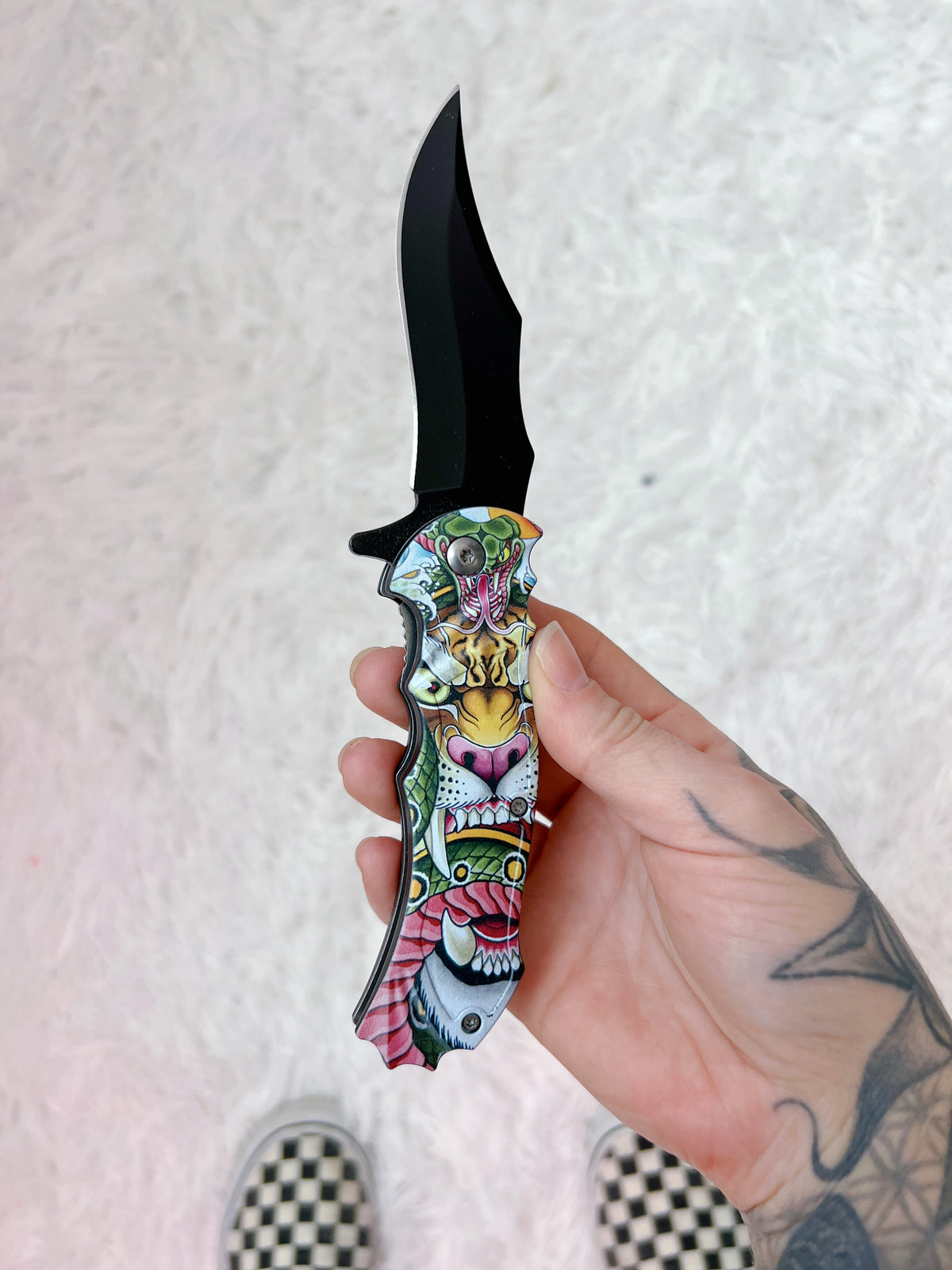 Springblade Cutter Hebitora Spring Assisted Knife – Blades For Babes