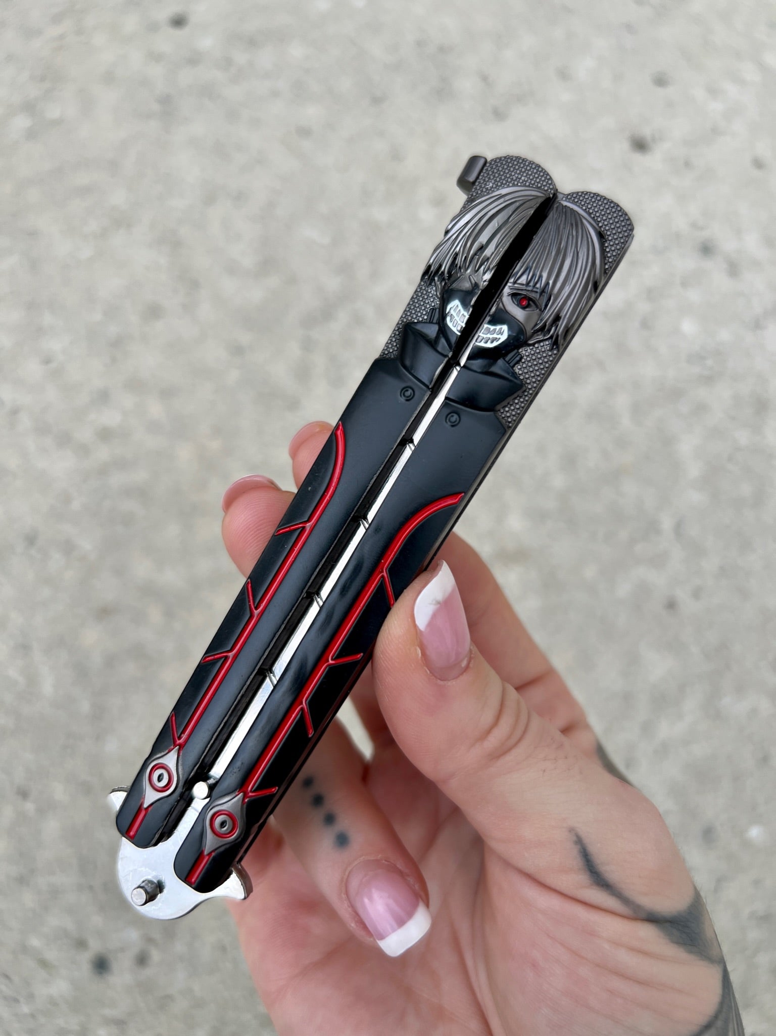 Kaneki Ghoul Butterfly Blade - Blades For Babes - Butterfly Blade - 1