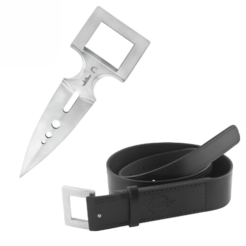 Ezra Belt Buckle Dagger - Blades For Babes - Fixed Blade - 1