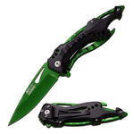 Malachite Spring-Assisted Blade - Blades For Babes - Spring Assisted - 1