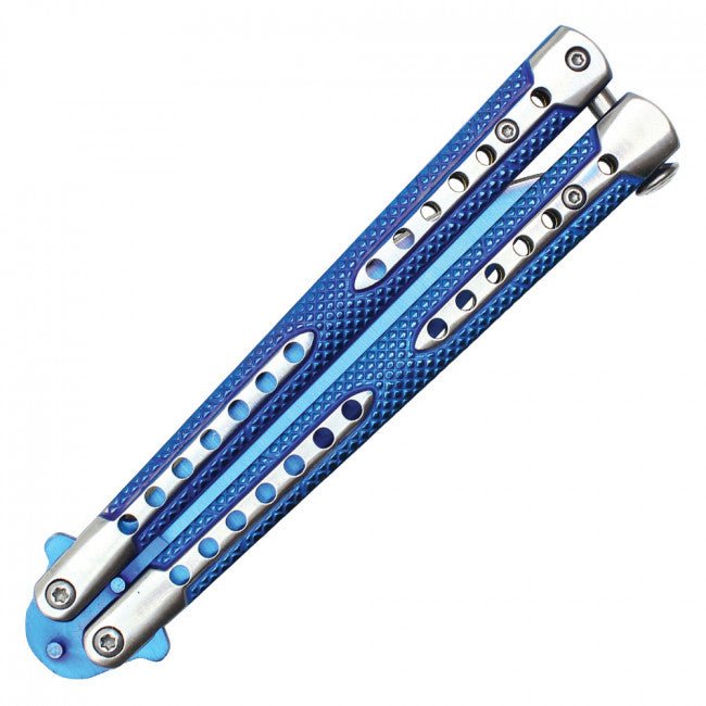 Sapphire Butterfly Knife - Blades For Babes - Butterfly Blade - 2