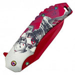 Arkham Harley Pocket Knife - Blades For Babes - Spring Assisted - 3