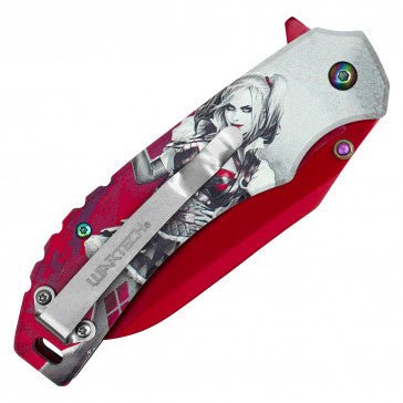 Arkham Harley Pocket Knife - Blades For Babes - Spring Assisted - 4