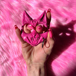 Pink - Kitty Bites Back Knuckles - Blades For Babes - Knuckles - 3
