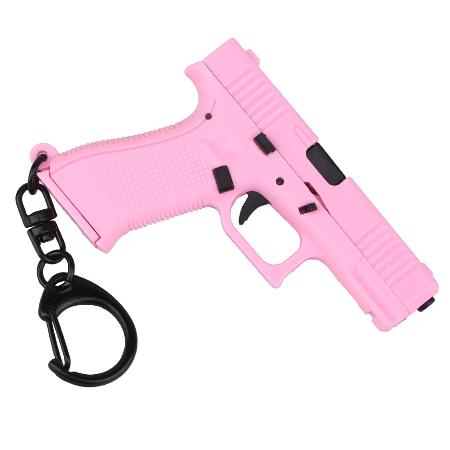 Pink Pistol Keychain - Blades For Babes - Accessory - 1