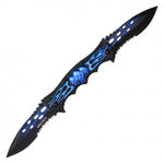 Turbo Skull Dual Blade - Blades For Babes - Pocket Knife - 1