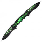 Grimlin Skull Dual Blade - Blades For Babes - Pocket Knife - 1