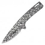 Silver Skull Pocket Knife - Blades For Babes - Pocket Knife - 1