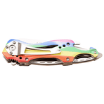Rainbow Pride Knife - Blades For Babes - Spring Assisted - 4
