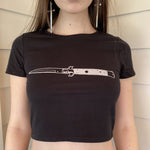 Switchblade Crop Top - Blades For Babes - Clothing - 2
