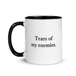 Tears Of My Enemies Mug - Blades For Babes Black Accessory