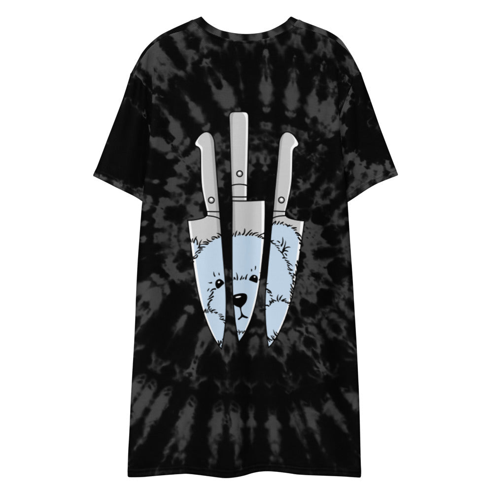 Teddy Knives T-Shirt Dress - Blades For Babes Clothing