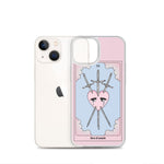 Three Of Swords Tarot Card iPhone Case - Blades For Babes - Accessory - 20