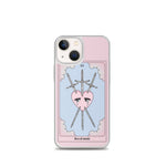 Three Of Swords Tarot Card iPhone Case - Blades For Babes - Accessory - 19