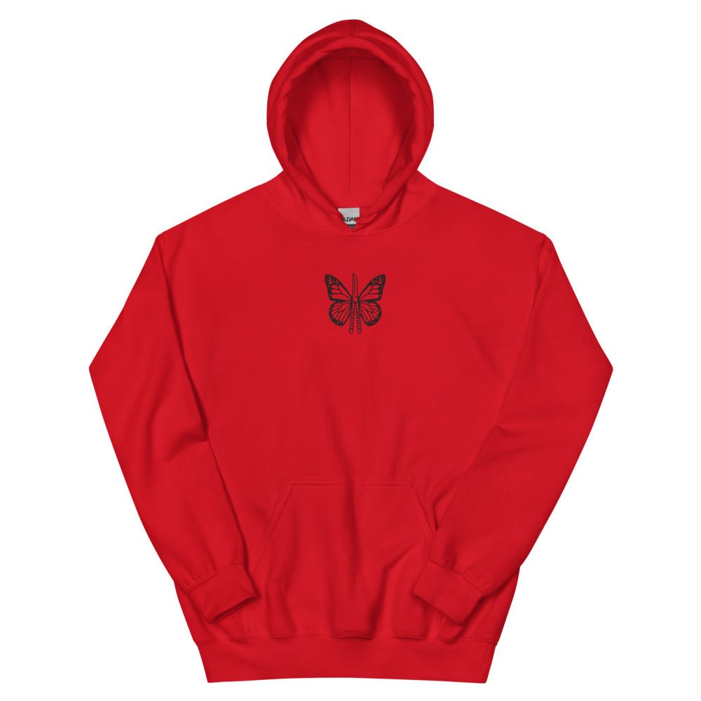 Butterfly Knife Unisex Hoodie - Blades For Babes - Clothing - 2