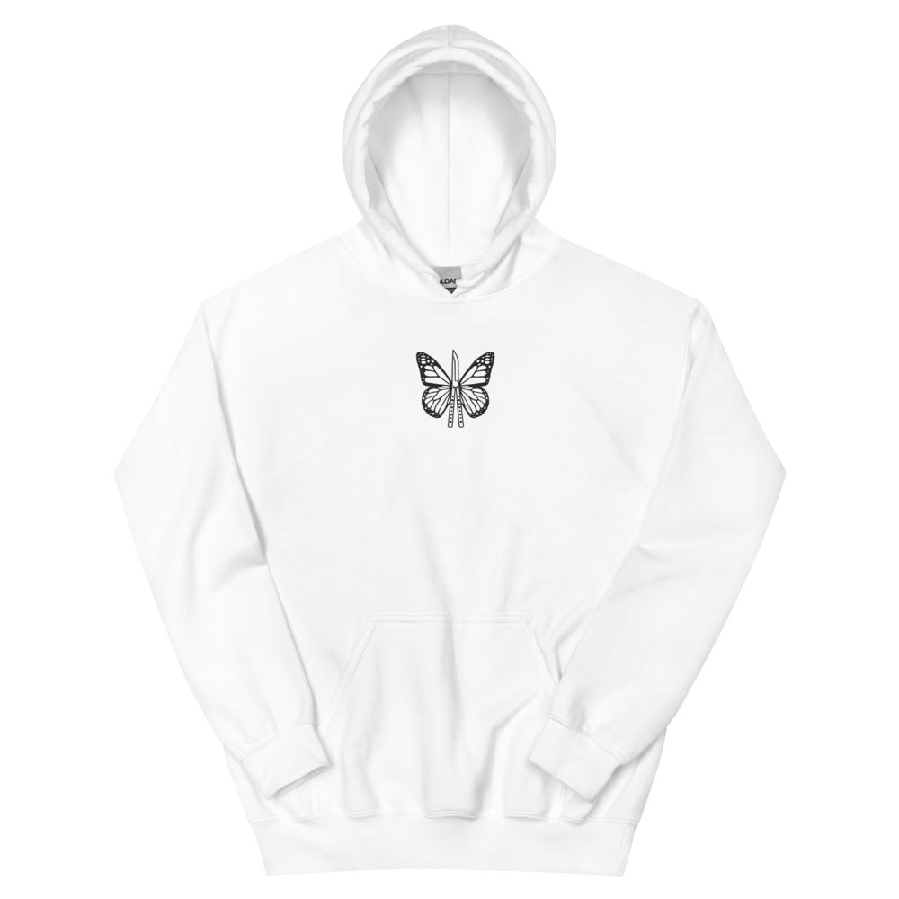Butterfly Knife Unisex Hoodie - Blades For Babes - Clothing - 1