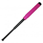 16" Inch Pink Stainless Steel Baton w/ Rubber Handle - Blades For Babes - Baton - 2