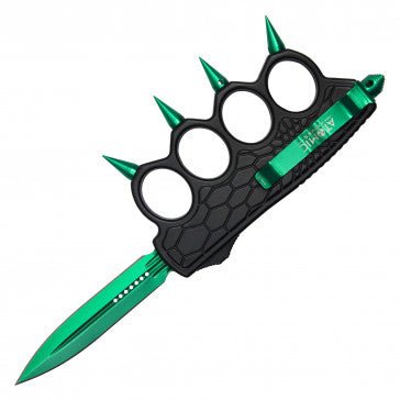 Midori OTF Knuckle Knife - Blades For Babes - Automatic - 2