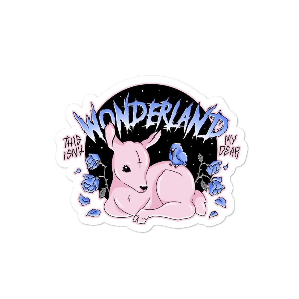Wonderland Bubble-Free Stickers - Blades For Babes 4x4 Home Decor
